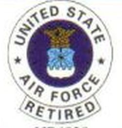 pin 4939 United States Air Force Retired